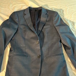 Boys jacket and dress pants set size 12 navy blue Jo’s a bank